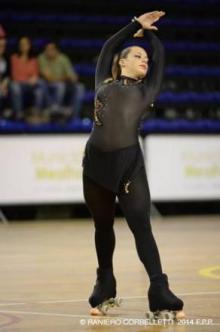 Lia Raposo Termina Ta�a da Europa em 9� Lugar