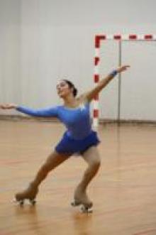 Ana Vitria Soares Campeã Nacional de Juvenis de Patinagem Artstica - Intercalar