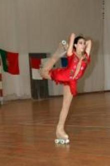 C�tia Rebelo na Pr� Convocat�ria TA�A DA EUROPA DE PATINAGEM ART�STICA 