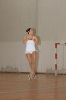 Ana Vit�ria Soares 8�  No Campeonato da Europa de Patinagem Art�stica - (Juvenis)