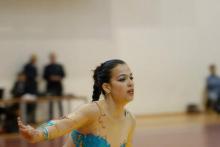 C�tia Rebelo Termina 1� dia de Prova em 9� Lugar